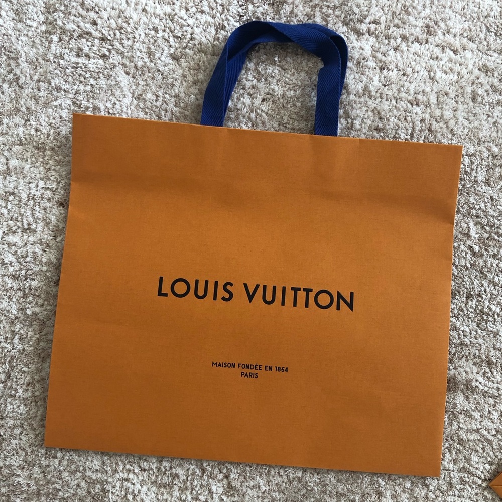 Louis Vuitton shopping bag